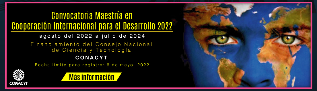 Convocatoria Maestría en Cooperación Internacional para el Desarrollo 2022